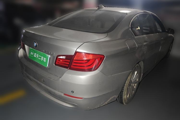 Used BMW 5 Series 2013 525Li Luxury Model Rear Right 45 Deg