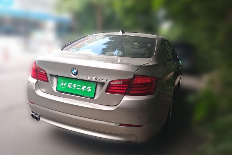 Used BMW 5 Series 2013 530Li Luxury Model Rear Right 45 Deg