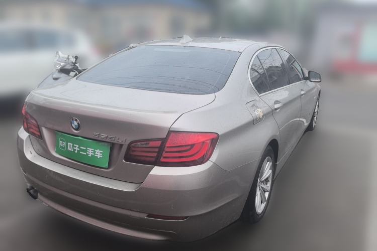 Used BMW 5 Series 2013 525Li Leading Model Rear Right 45 Deg
