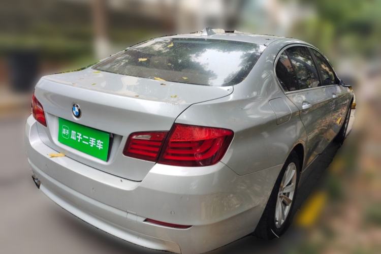 Used BMW 5 Series 2013 525Li Luxury Model Rear Right 45 Deg