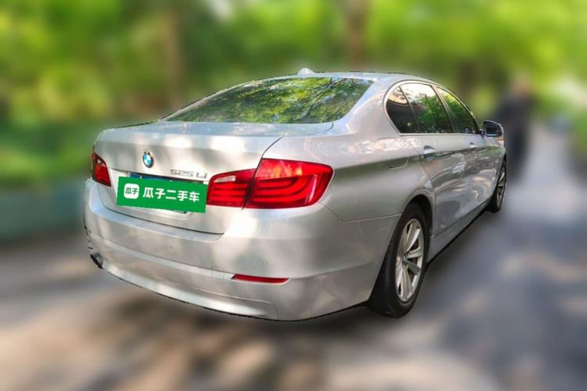 Used BMW 5 Series 2013 525Li Luxury Model Rear Right 45 Deg