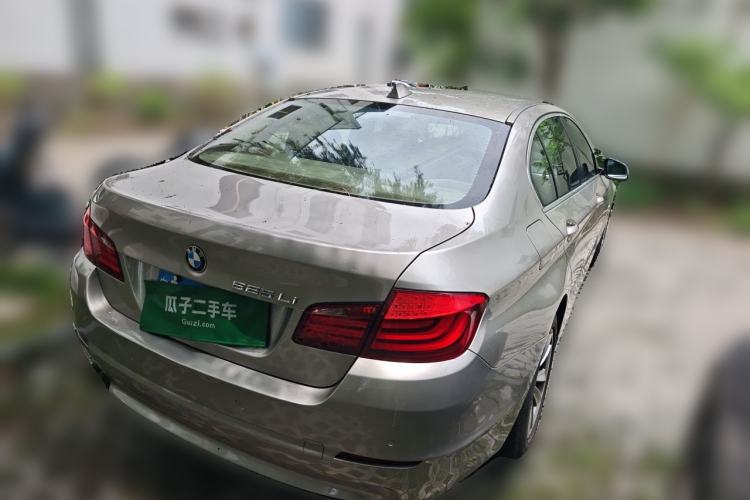 Used BMW 5 Series 2013 525Li Leading Model Rear Right 45 Deg