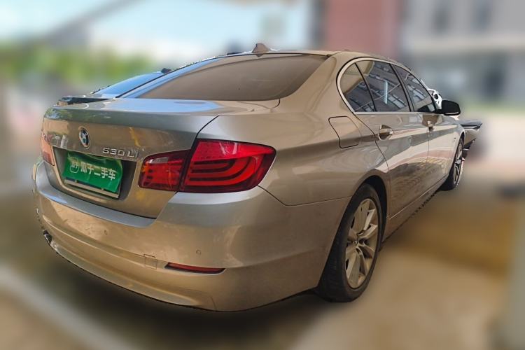 Used BMW 5 Series 2013 530Li Leading Model Rear Right 45 Deg