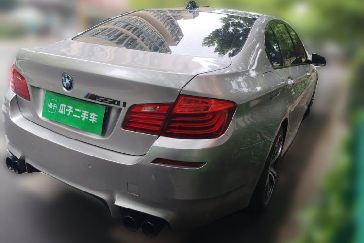 Used BMW 5 Series 2013 525Li Luxury Model Rear Right 45 Deg