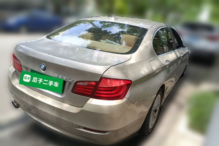 Used BMW 5 Series 2013 525Li Luxury Model Rear Right 45 Deg