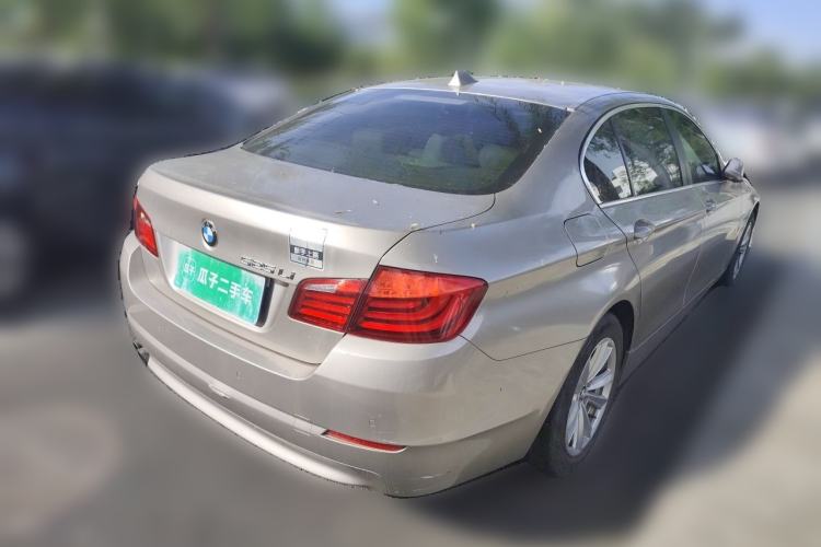 Used BMW 5 Series 2013 525Li Luxury Model Rear Right 45 Deg