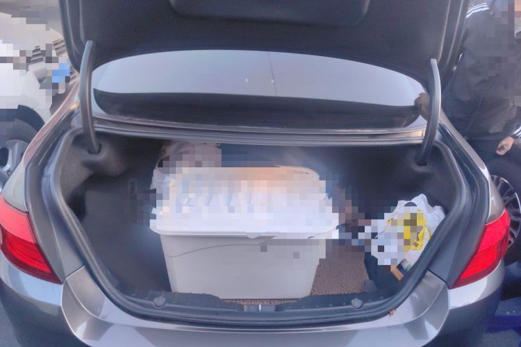 Used BMW 5 Series 2013 530Li Leading Model Trunk