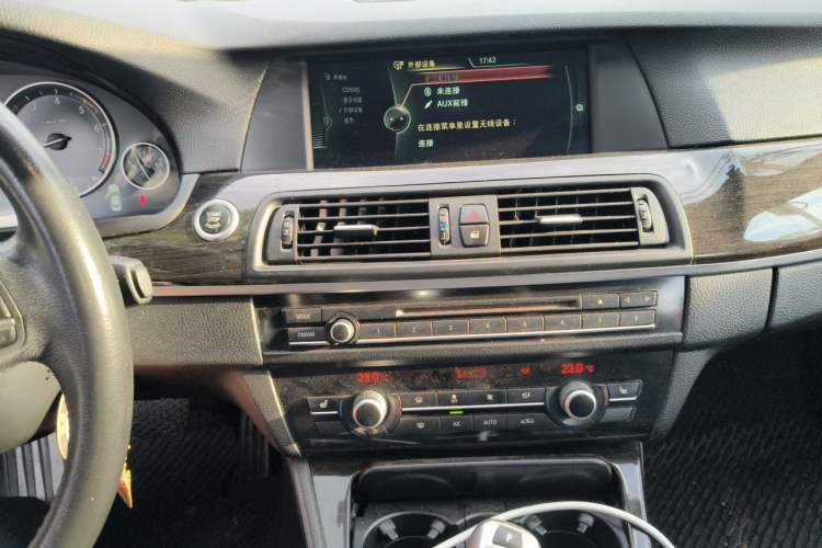Used BMW 5 Series 2013 530Li Leading Model Audio And AC Panel