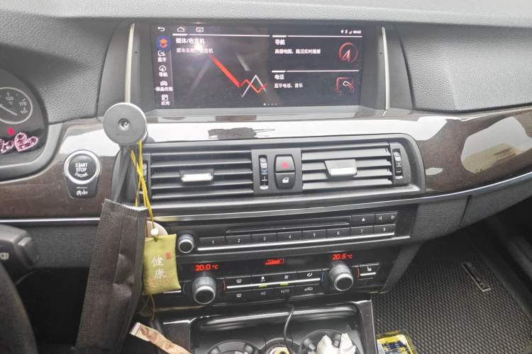 Used BMW 5 Series 2013 525Li Leading Model Audio And AC Panel