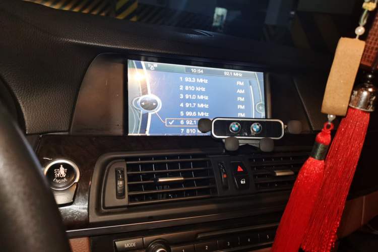 Used BMW 5 Series 2013 525Li Leading Model Audio And AC Panel