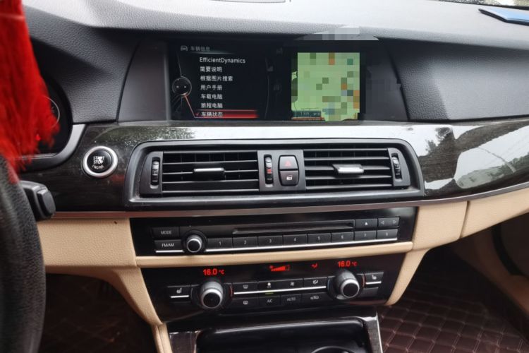 Used BMW 5 Series 2013 530Li Leading Model Audio And AC Panel