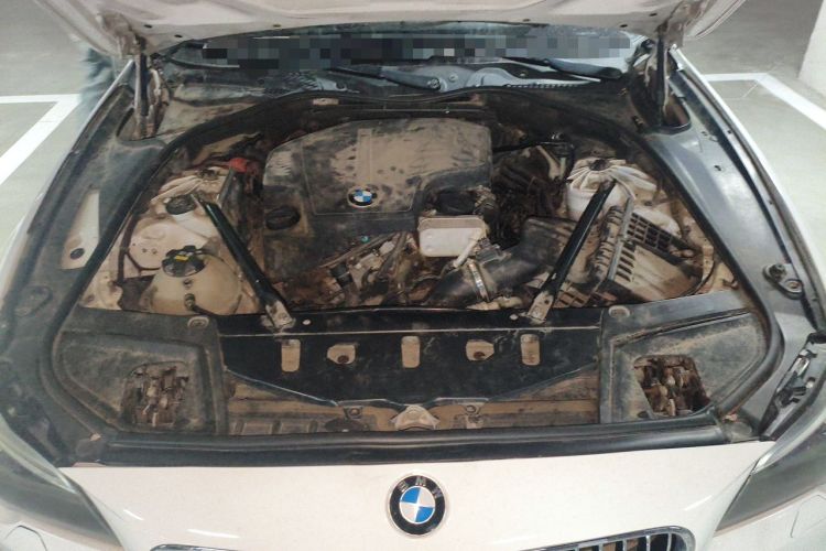 Used BMW 5 Series 2013 525Li Leading Model Engine Bay