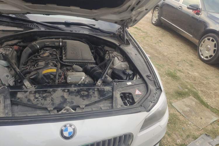 Used BMW 5 Series 2013 535Li Leading Model Engine Bay Left