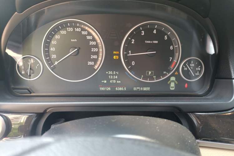 Used BMW 5 Series 2013 525Li Luxury Model Instrument Cluster