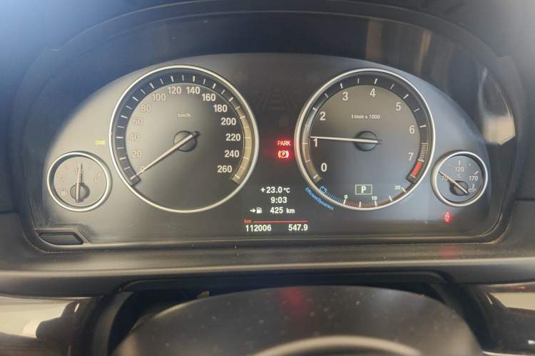 Used BMW 5 Series 2013 525Li Luxury Model Instrument Cluster