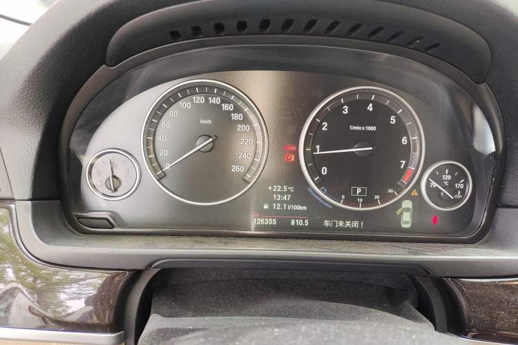Used BMW 5 Series 2013 525Li Luxury Model Instrument Cluster