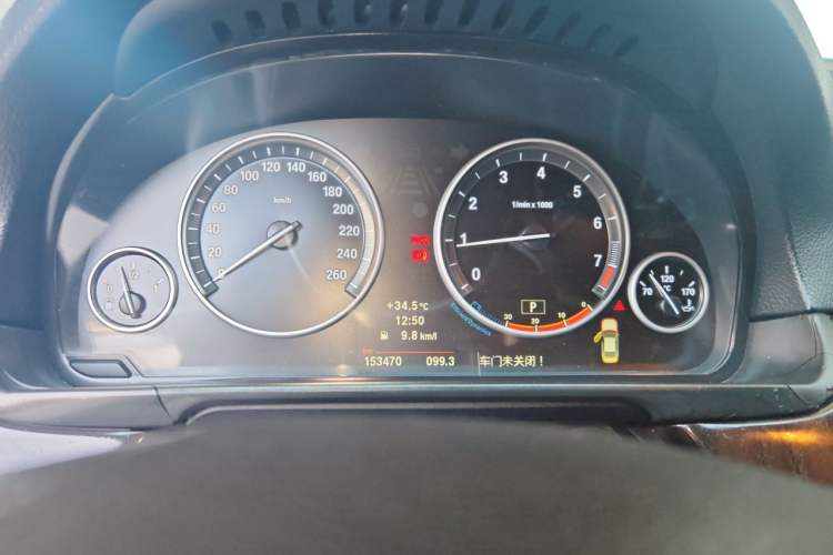 Used BMW 5 Series 2013 525Li Luxury Model Instrument Cluster