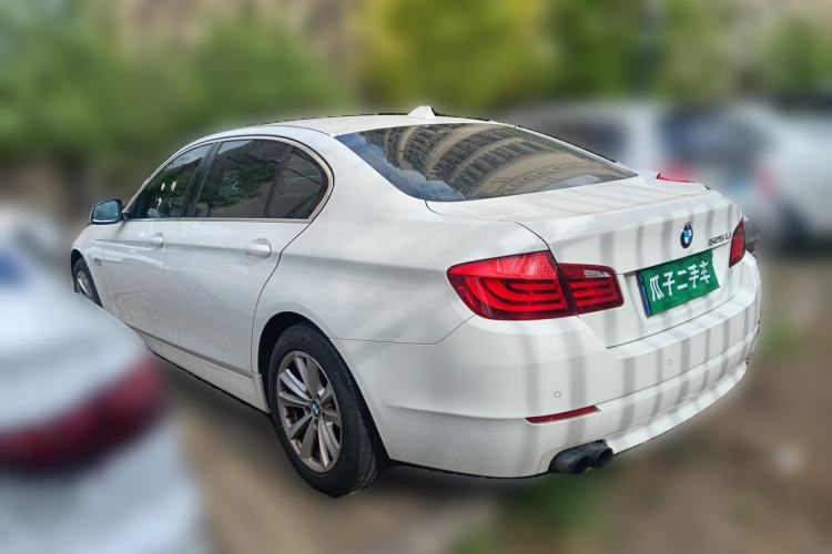 Used BMW 5 Series 2013 525Li Luxury Model Rear Left 45 Deg