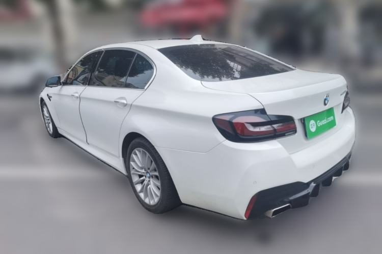 Used BMW 5 Series 2013 525Li Leading Model Rear Left 45 Deg
