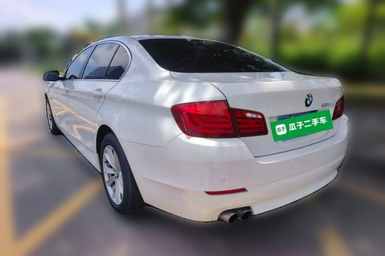 Used BMW 5 Series 2013 525Li Leading Model Rear Left 45 Deg