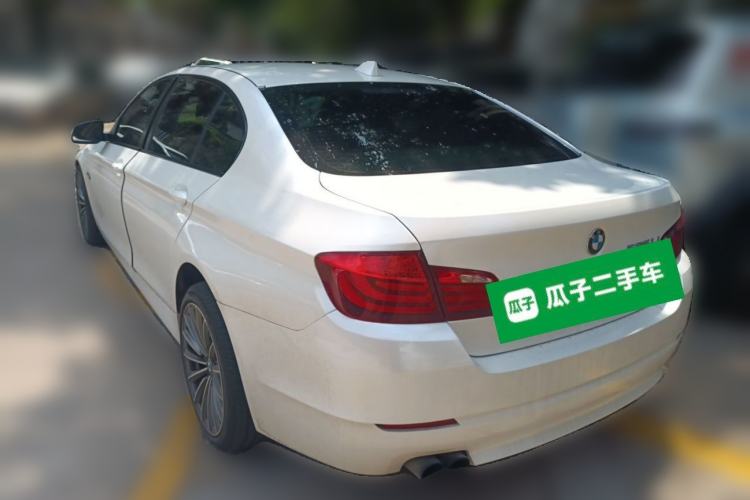Used BMW 5 Series 2013 525Li Luxury Model Rear Left 45 Deg