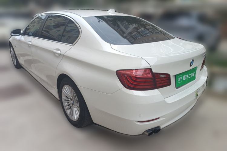 Used BMW 5 Series 2013 525Li Leading Model Rear Left 45 Deg