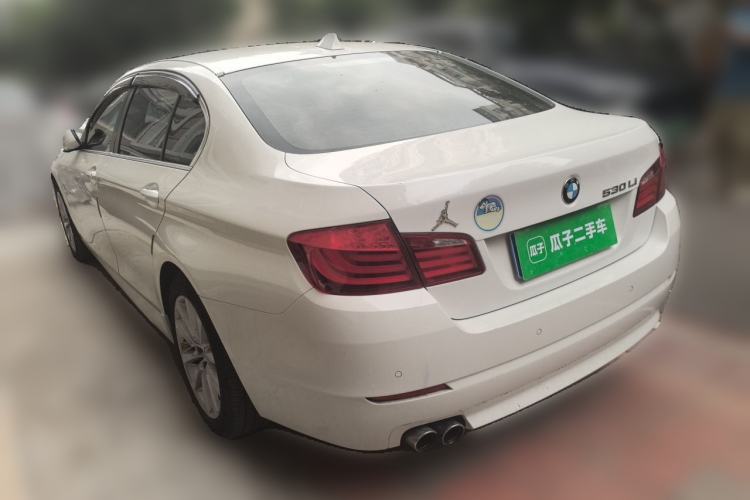 Used BMW 5 Series 2013 530Li Leading Model Rear Left 45 Deg