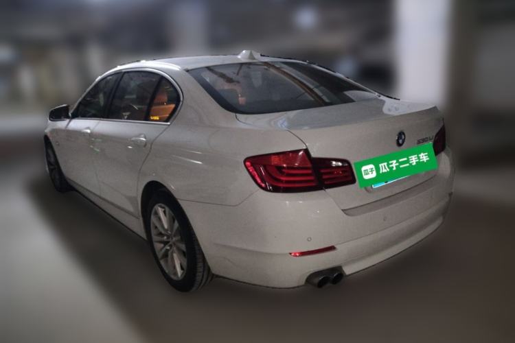 Used BMW 5 Series 2013 530Li Leading Model Rear Left 45 Deg