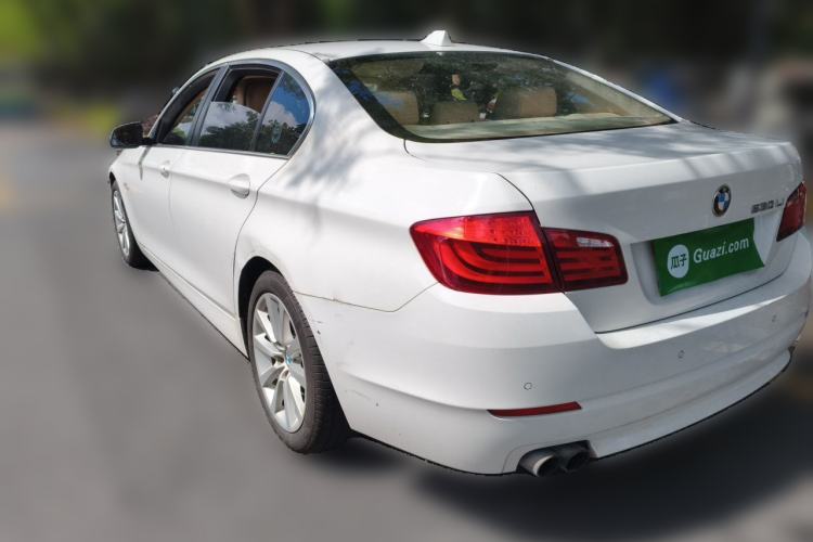 Used BMW 5 Series 2013 530Li Leading Model Rear Left 45 Deg