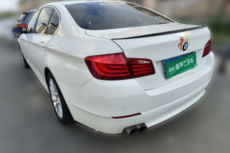 Used BMW 5 Series 2013 525Li Luxury Model Rear Left 45 Deg