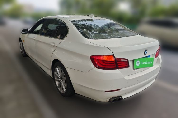 Used BMW 5 Series 2013 530Li Leading Model Rear Left 45 Deg