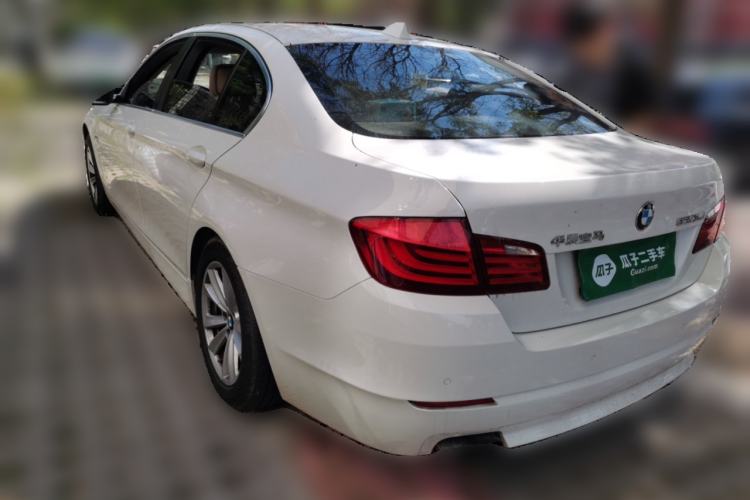Used BMW 5 Series 2013 520Li Elegant Edition Rear Left 45 Deg