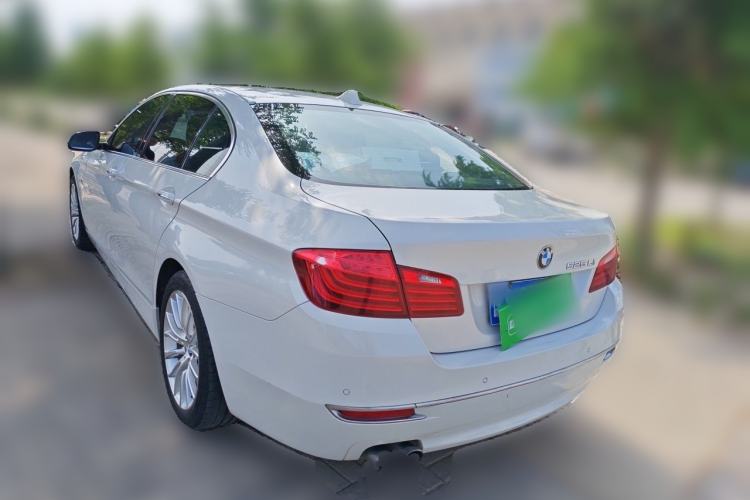 Used BMW 5 Series 2013 525Li Leading Model Rear Left 45 Deg