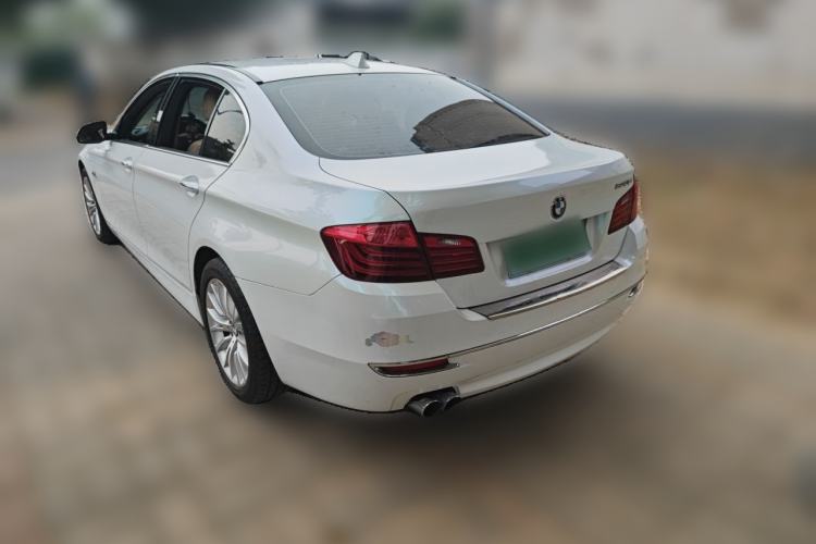 Used BMW 5 Series 2013 525Li Luxury Model Rear Left 45 Deg