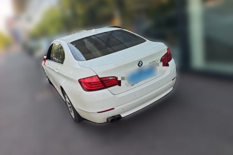 Used BMW 5 Series 2013 525Li Leading Model Rear Left 45 Deg