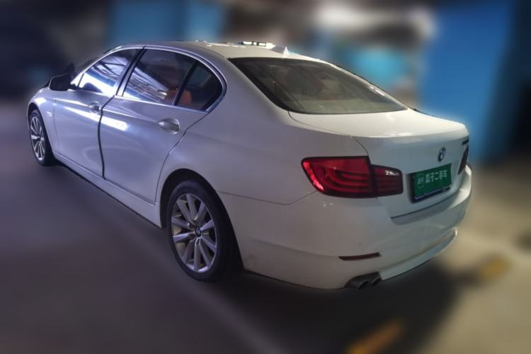 Used BMW 5 Series 2013 530Li Leading Model Rear Left 45 Deg
