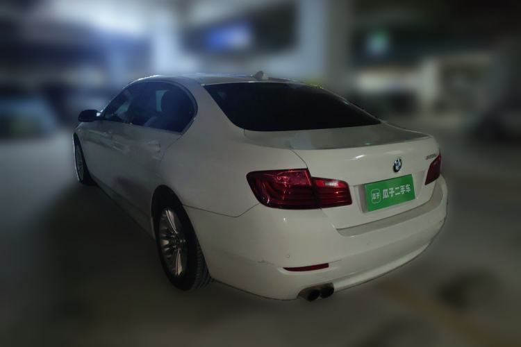 Used BMW 5 Series 2013 525Li Leading Model Rear Left 45 Deg