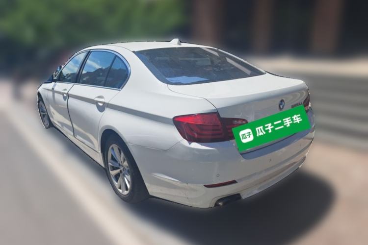 Used BMW 5 Series 2013 525Li Leading Model Rear Left 45 Deg