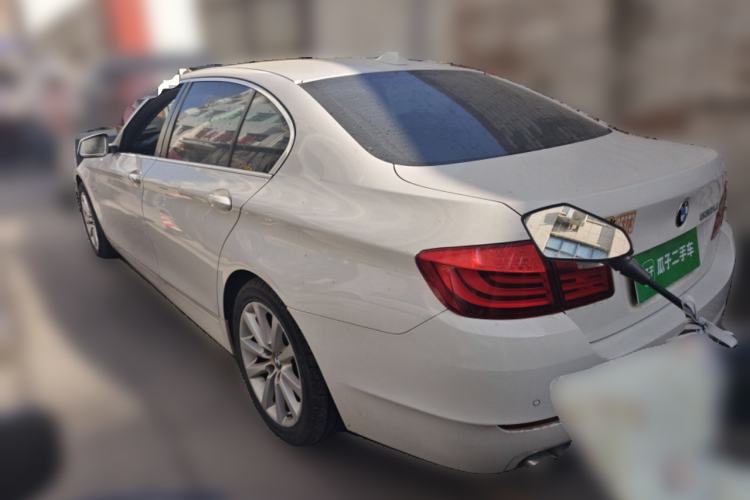 Used BMW 5 Series 2013 530Li Leading Model Rear Left 45 Deg