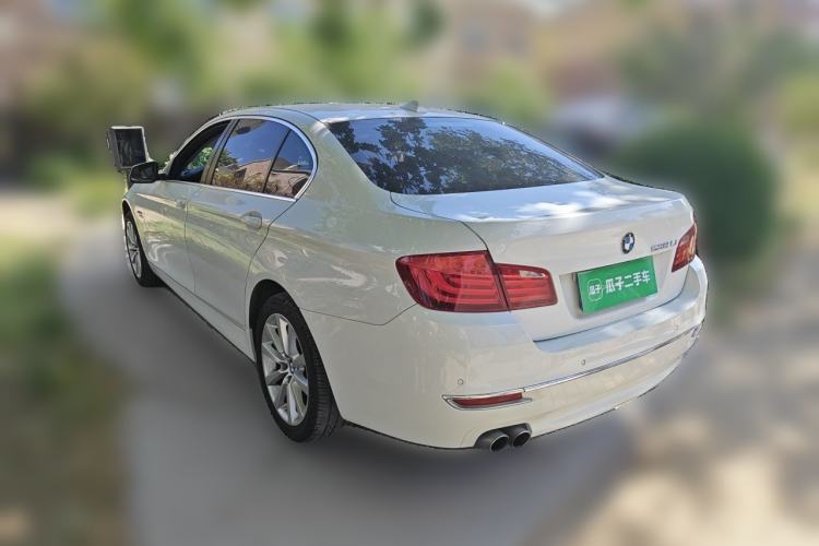 Used BMW 5 Series 2013 530Li Leading Model Rear Left 45 Deg