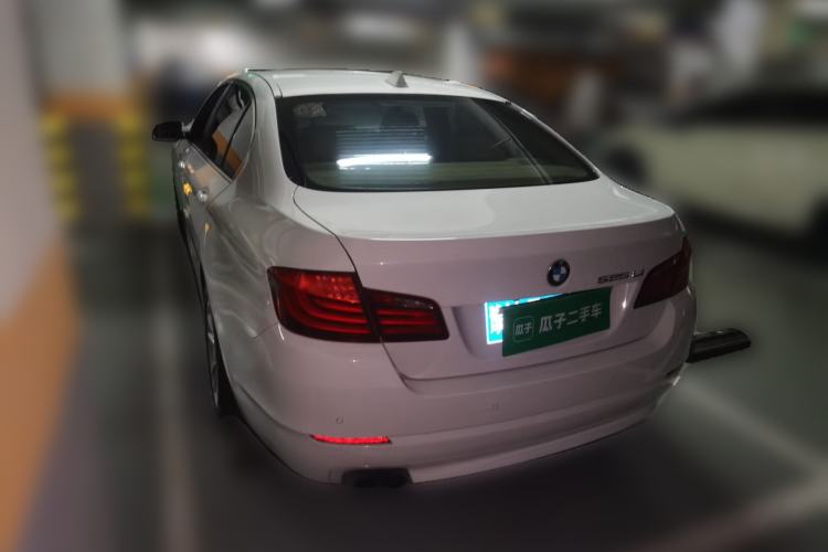 Used BMW 5 Series 2013 525Li Luxury Model Rear Left 45 Deg