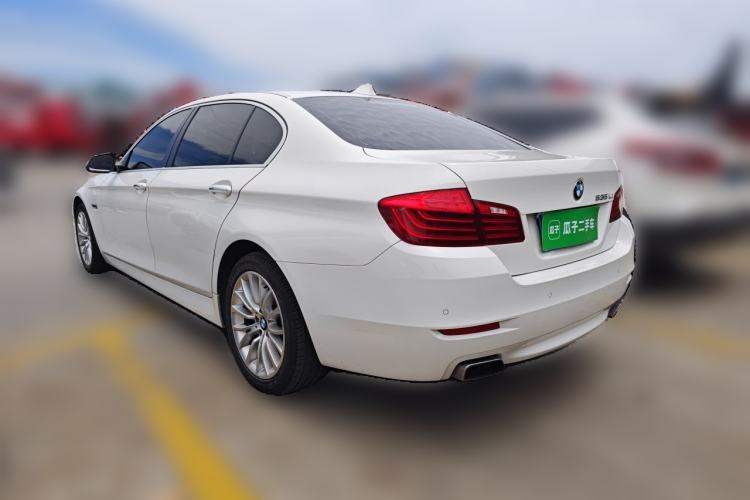 Used BMW 5 Series 2013 535Li Leading Model Rear Left 45 Deg