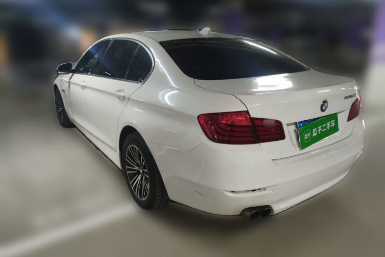 Used BMW 5 Series 2013 525Li Leading Model Rear Left 45 Deg