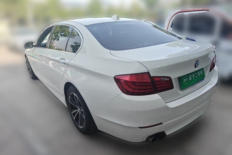 Used BMW 5 Series 2013 525Li Luxury Model Rear Left 45 Deg