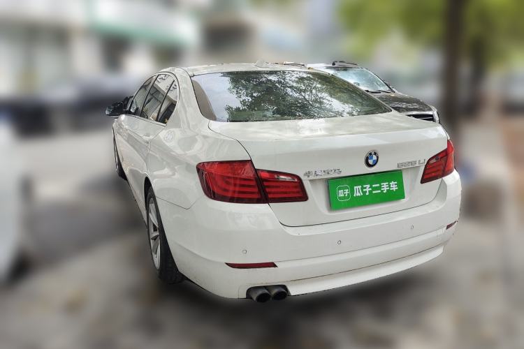 Used BMW 5 Series 2013 525Li Luxury Model Rear Left 45 Deg