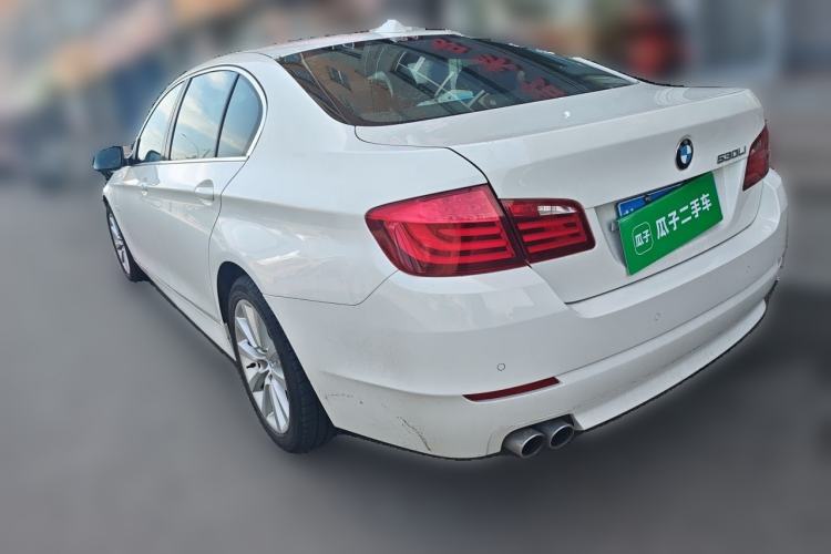 Used BMW 5 Series 2013 530Li Leading Model Rear Left 45 Deg