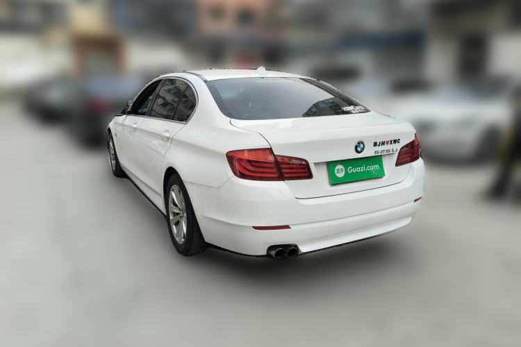 Used BMW 5 Series 2013 525Li Luxury Model Rear Left 45 Deg