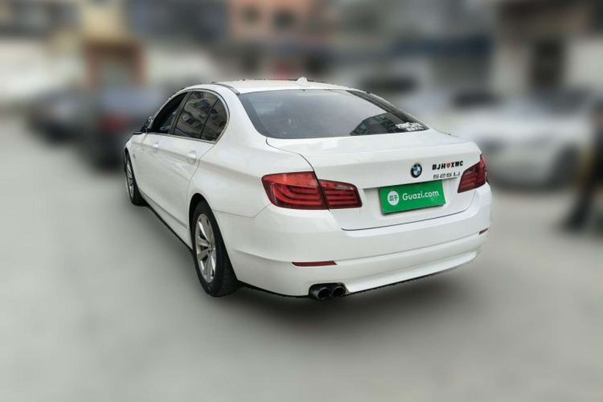 Used BMW 5 Series 2013 525Li Luxury Model Rear Left 45 Deg
