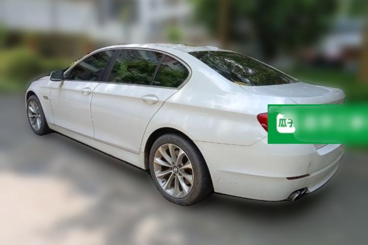 Used BMW 5 Series 2013 525Li Leading Model Rear Left 45 Deg