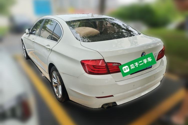 Used BMW 5 Series 2013 525Li Leading Model Rear Left 45 Deg